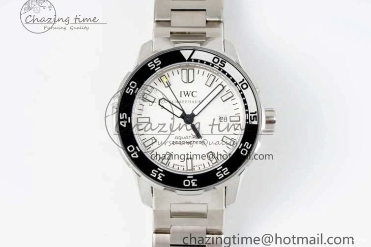 MIROTIME 0119 Youthful Aquatimer Automatic SS RSF 1:1 Best Edition White Black Dial on SS Bracelet A 7070
